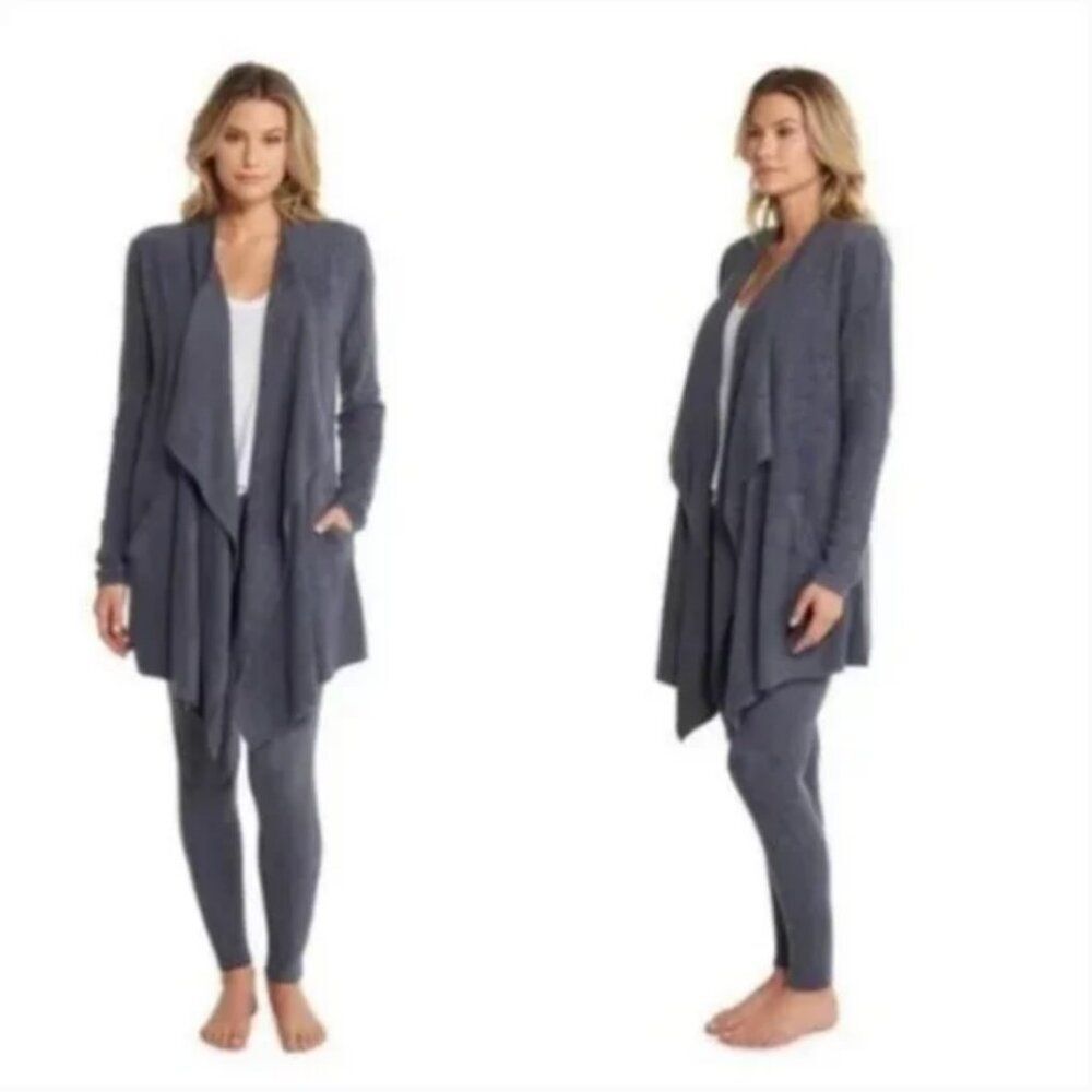 Barefoot Dreams Cozychic Lite Island Wrap Gray Size 1X